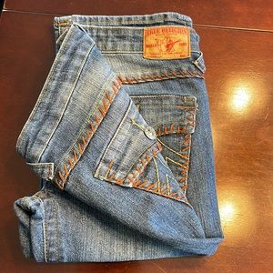 True Religion jeans.